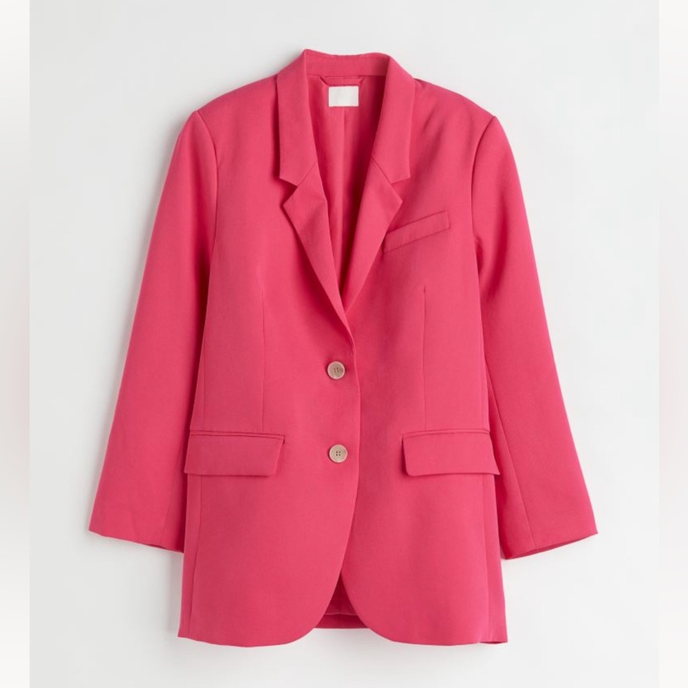 H&M pink blazer
